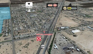 612 W Frontier St, Eloy, AZ - AERIAL map view