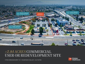 Plus de détails pour Prime OC User or Redevelopment Site – à vendre, Fountain Valley, CA