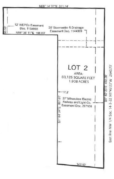 6940 Washington Ave, Racine, WI à vendre - Plan cadastral - Image 3 de 3