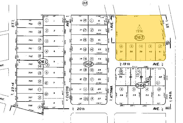 4370 24th St, Sacramento, CA à louer - Plan cadastral - Image 3 de 5