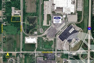 Plus de détails pour Hall Rd, Flat Rock, MI - Terrain à vendre