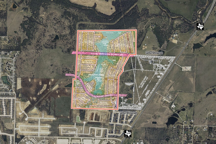 0 FM 428, Denton, TX for sale - Aerial - Image 3 of 3
