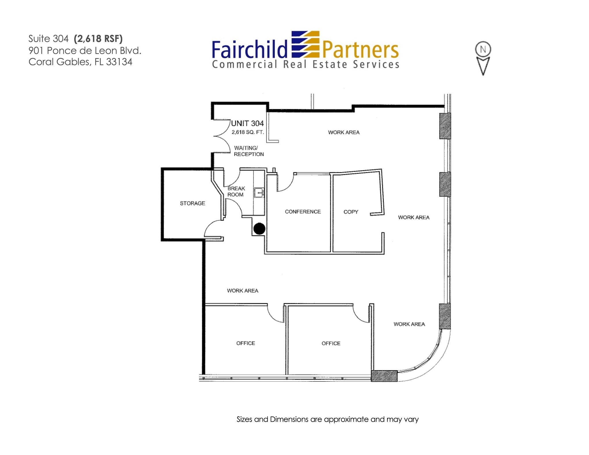 901 Ponce de Leon Blvd, Coral Gables, FL for lease Site Plan- Image 1 of 1