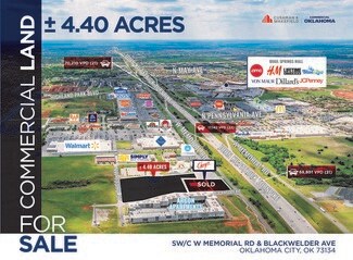 More details for SW/C W Memorial Road & Blackwelder Ave, Oklahoma City, OK - Land for Sale