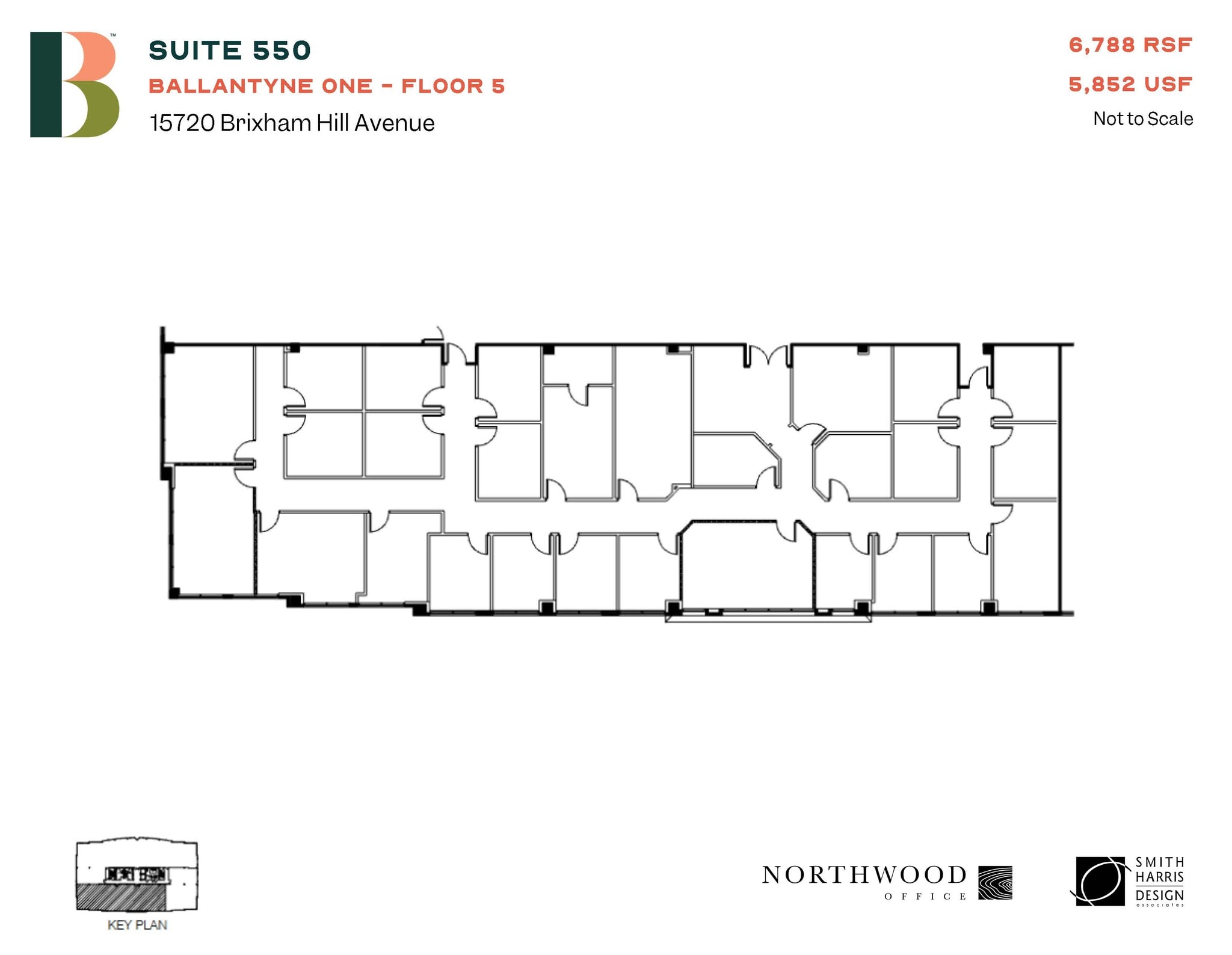 15720 Brixham Hill Ave, Charlotte, NC à louer Plan d’étage- Image 1 de 1