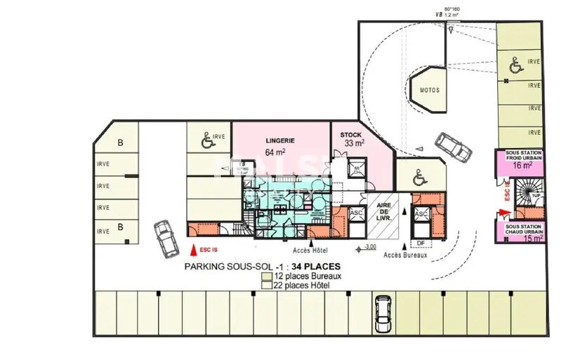 Bureau dans Lyon à louer - Plan d’étage - Image 3 de 8