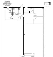 1805 Sardis Rd N, Charlotte, NC à louer Plan d’étage- Image 2 de 2