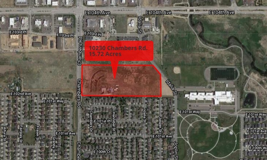 10230 Chambers Rd, Commerce City, CO for sale - Aerial - Image 1 of 1