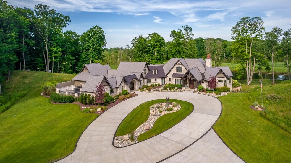 1286 Gray Fox Ct, Howell, MI à vendre - Aérien - Image 2 de 53