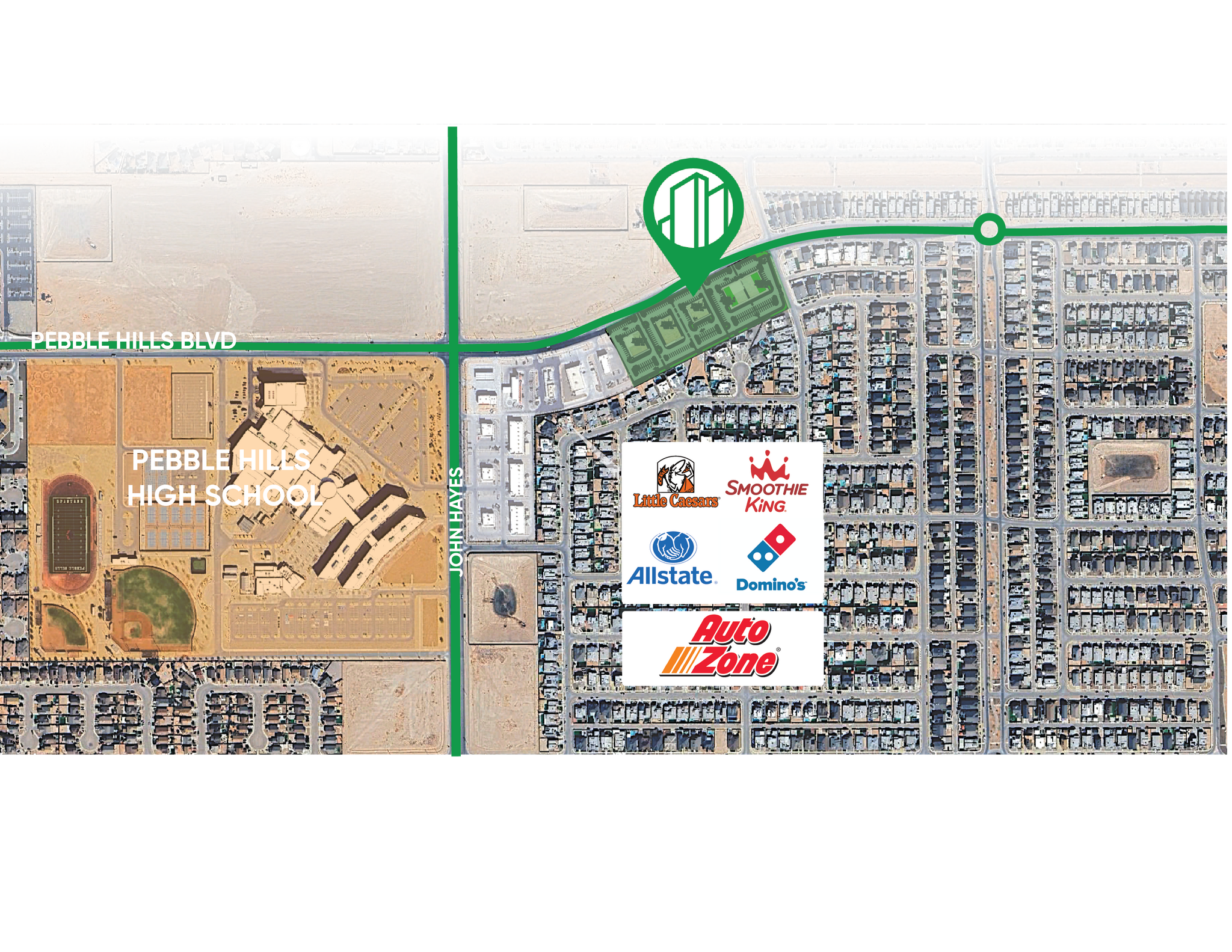 Pebble Hills Blvd, El Paso, TX à vendre Photo principale- Image 1 de 5