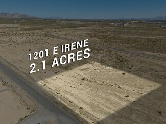 Plus de détails pour 1201 East Irene Street Pahrump, NV 89060, Pahrump, NV - Terrain à vendre