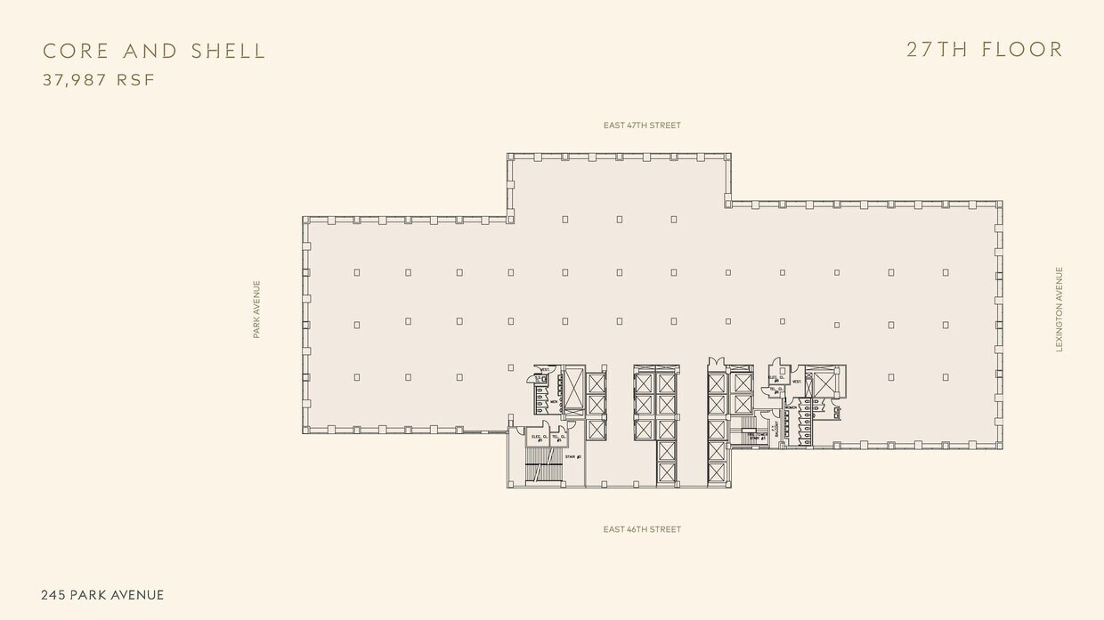245 Park Ave, New York, NY for lease Floor Plan- Image 1 of 2