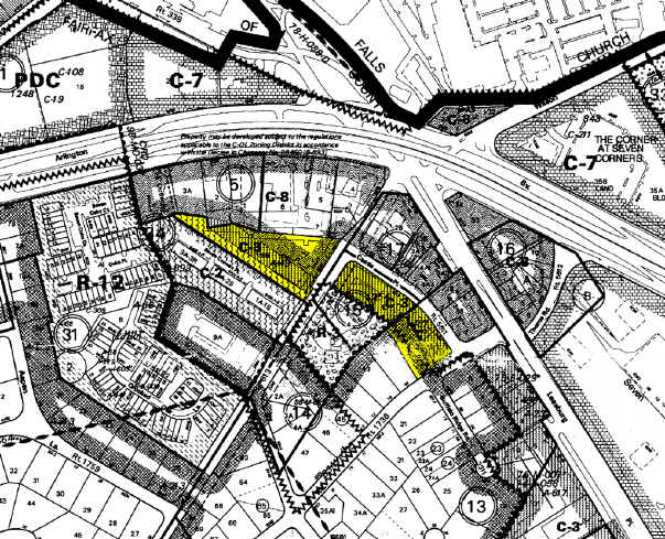 6319 Castle Pl, Falls Church, VA for lease - Plat Map - Image 2 of 3