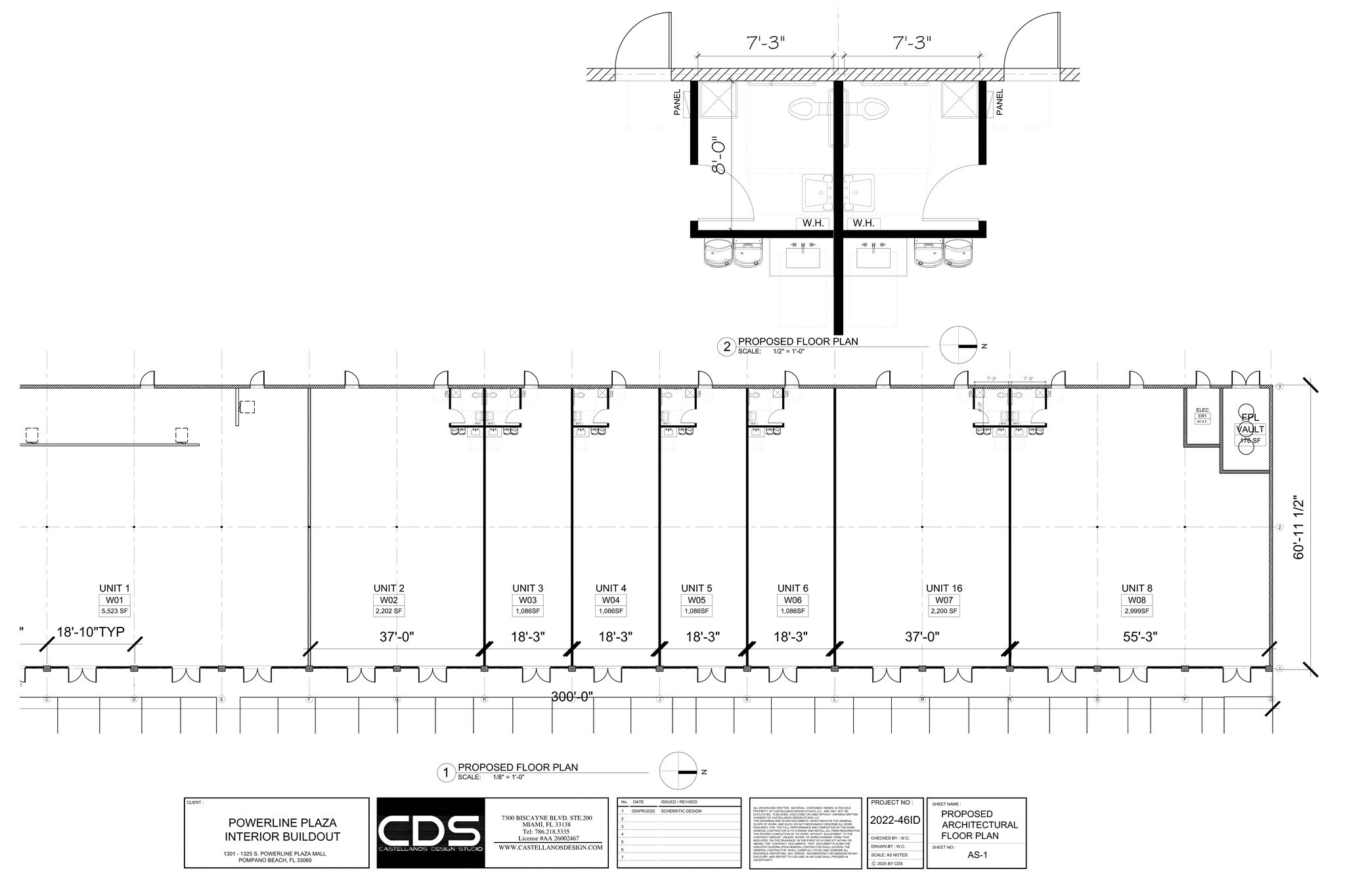 1301-1325 S Powerline Rd, Pompano Beach, FL for lease Site Plan- Image 1 of 1