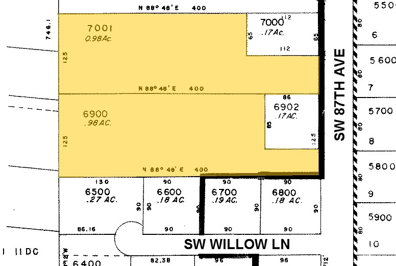 3485 SW 87th Ave, Portland, OR à vendre - Plan cadastral - Image 1 de 12