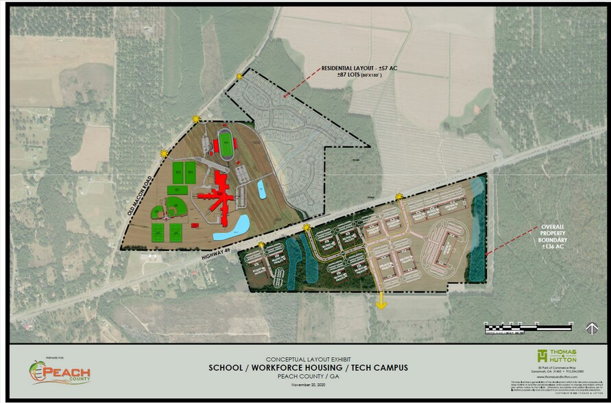 Highway 49 S, Fort Valley, GA à vendre - Plan de site - Image 3 de 20