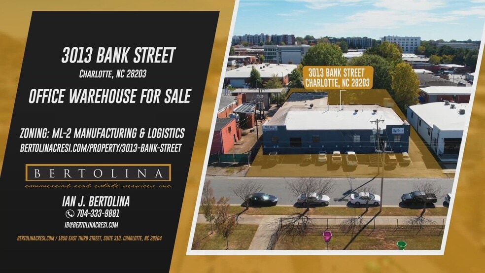 3013 Bank St, Charlotte, NC for sale - Commercial Listing Video - Image 2 of 23