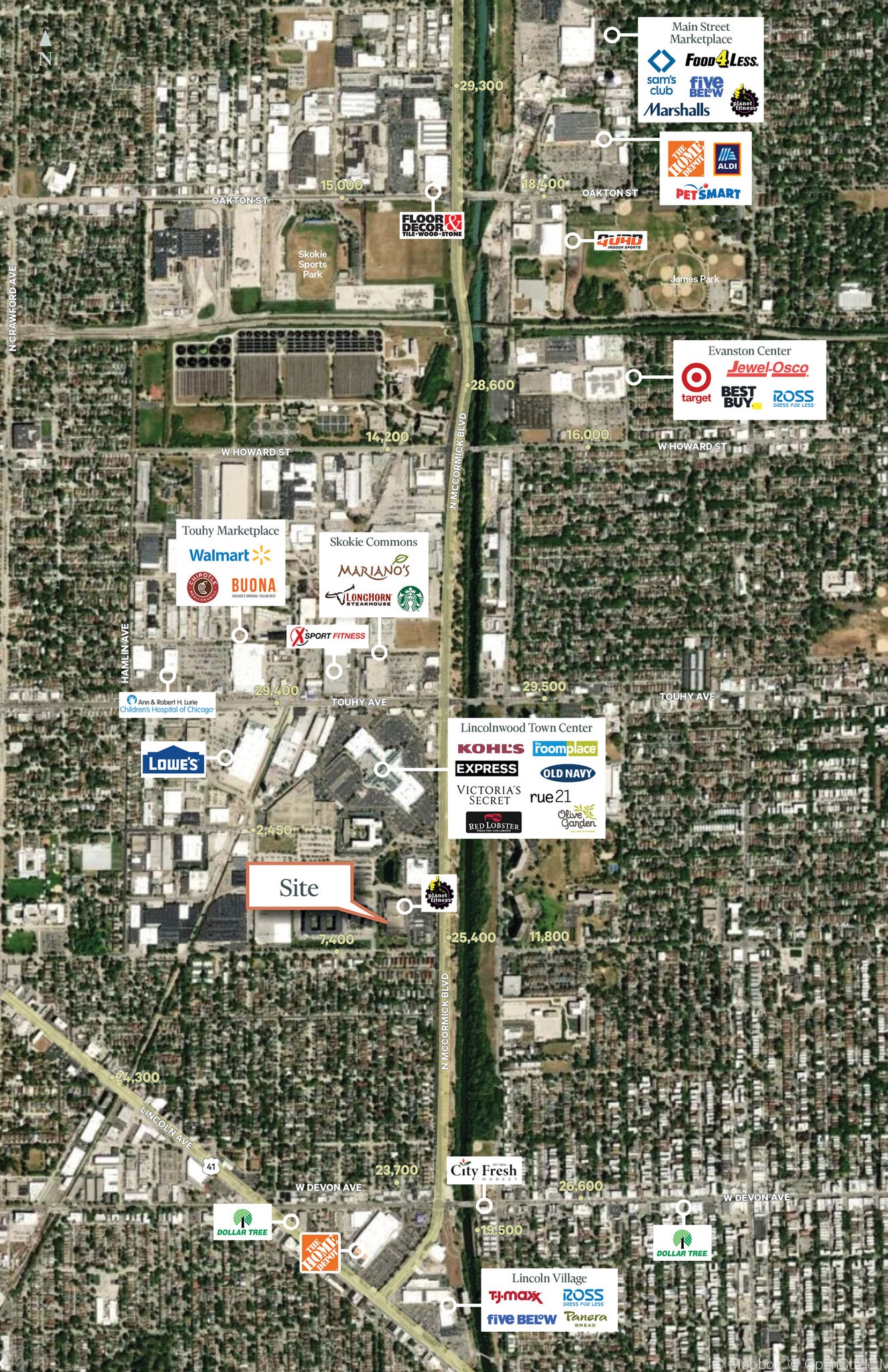 6850 N Mccormick Blvd, Lincolnwood, IL for lease Building Photo- Image 1 of 3