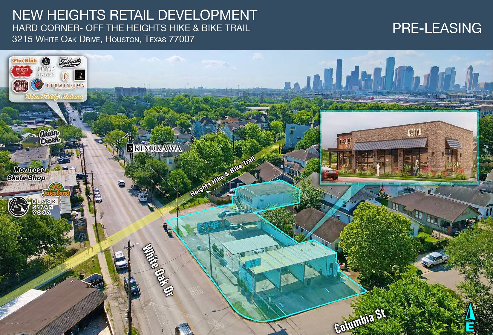 3215 White Oak Dr, Houston, TX à louer Photo du bâtiment- Image 1 de 5