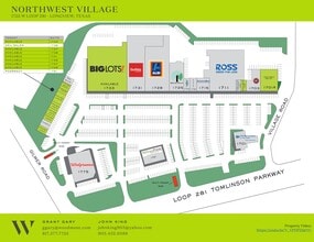 1701-1733 NW Loop 281, Longview, TX à louer Plan de site- Image 1 de 1