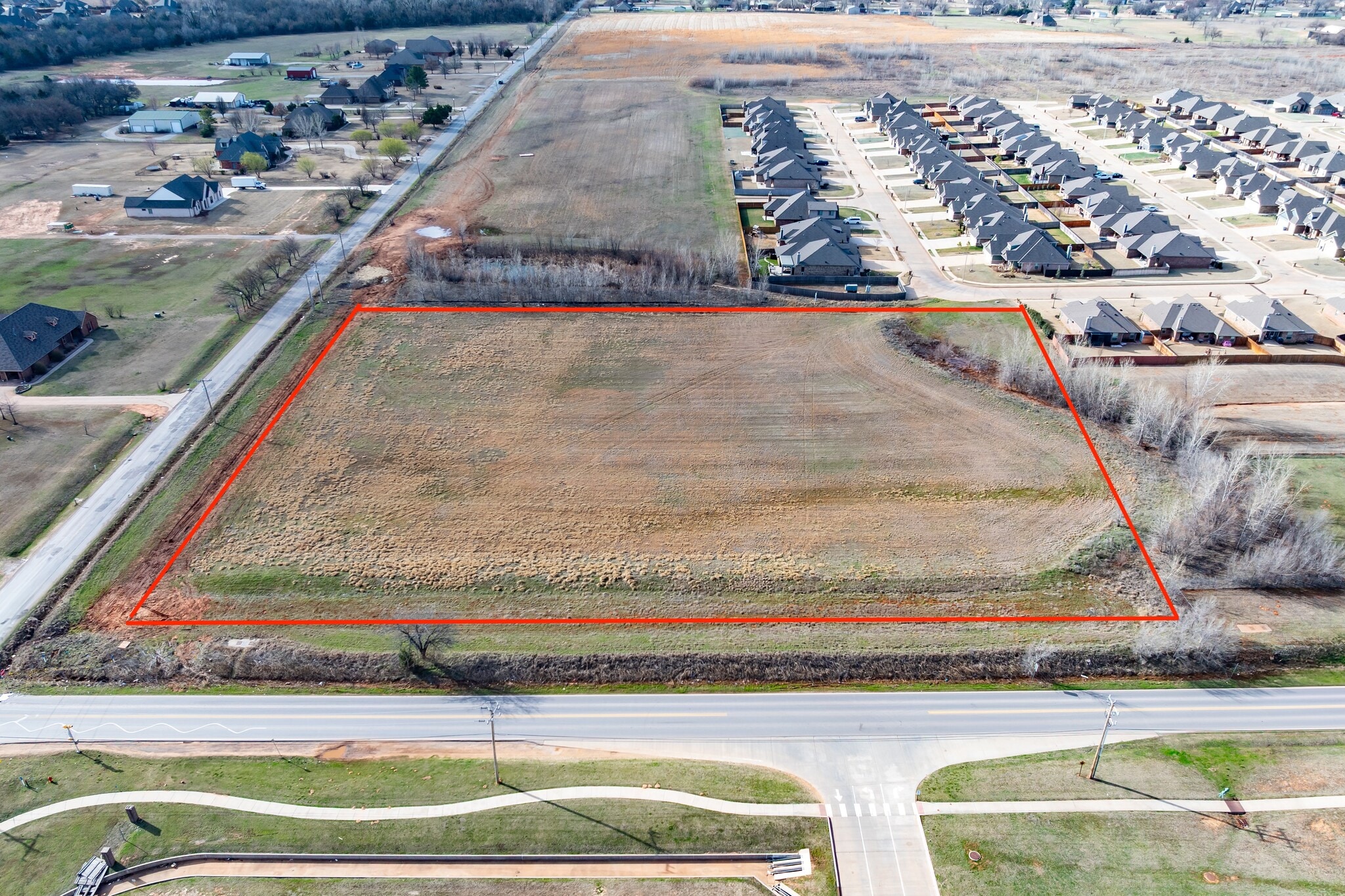 SW 59th & County Line Road, Mustang, OK à vendre Photo principale- Image 1 de 10