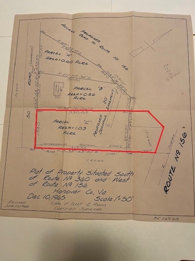 Plus de détails pour 7581 Cold Harbor Rd, Mechanicsville, VA - Terrain à vendre