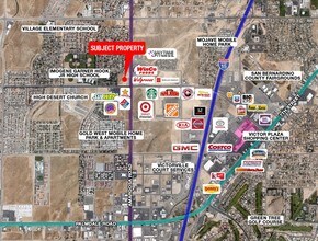15002 Amargosa Rd, Victorville, CA - AERIAL map view