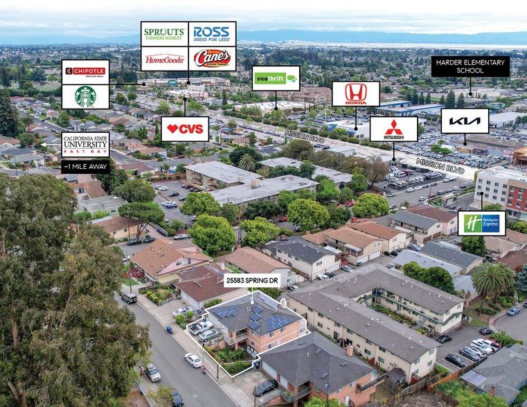 25583 Spring Dr, Hayward, CA for sale - Building Photo - Image 2 of 32