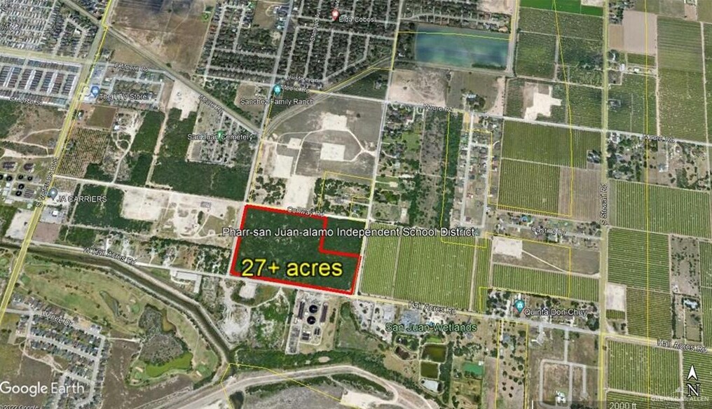 000 Hall Acres Rd, San Juan, TX à vendre Aérien- Image 1 de 1