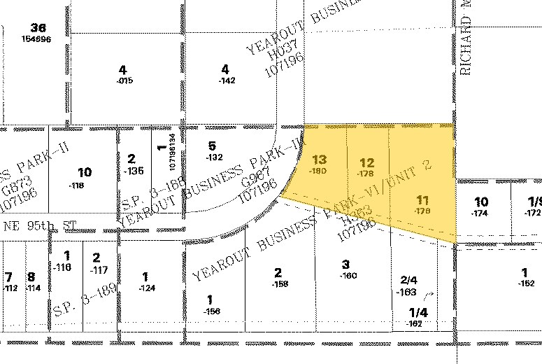 12606 NE 95th St, Vancouver, WA à louer - Plan cadastral - Image 3 de 8