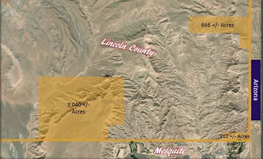 North of Mesquite, Hiko, NV for sale - Building Photo - Image 2 of 4