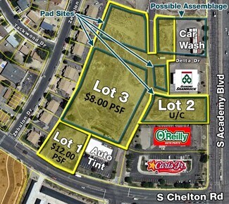 More details for S Academy Blvd and S Chelton Rd, Colorado Springs, CO - Land for Sale