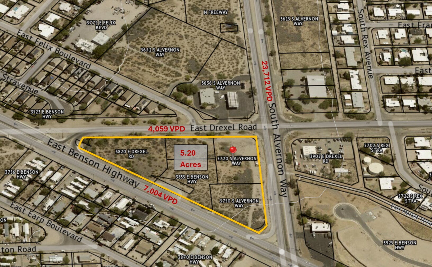 5720 S Alvernon Way, Tucson, AZ for sale Building Photo- Image 1 of 4