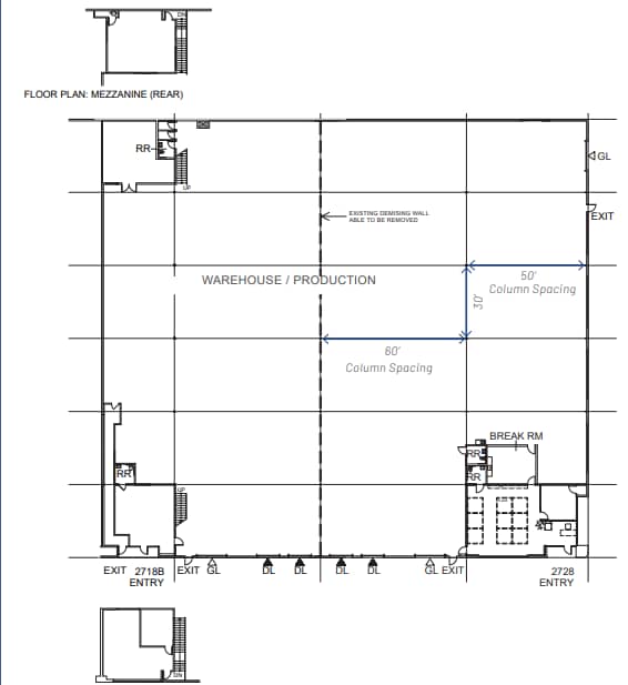 2700-2728 Prune Ave, Fremont, CA for lease Floor Plan- Image 1 of 1
