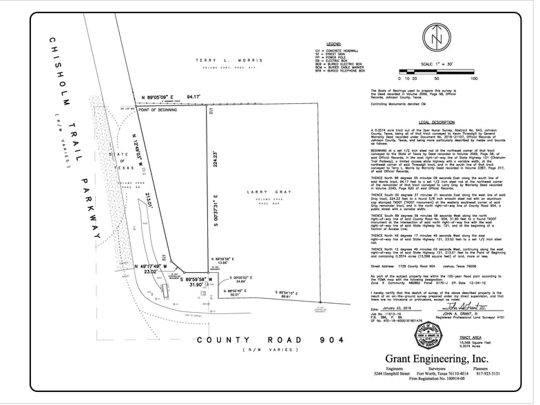 1728 County Road 904, Joshua, TX for sale - Site Plan - Image 3 of 10