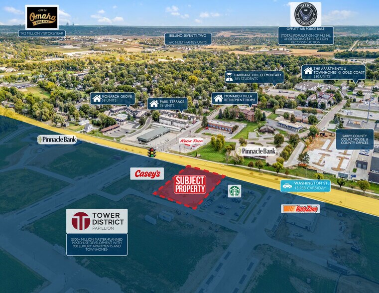 117 W Cedardale Rd, Papillion, NE à vendre - Photo du bâtiment - Image 3 de 6