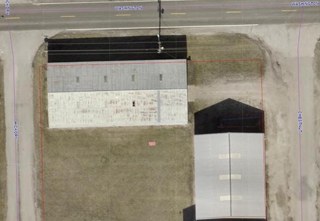 236 Washington st, Maroa, IL for sale - Aerial - Image 2 of 9