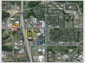 5100 W 110th St, Overland Park, KS - AERIAL  map view
