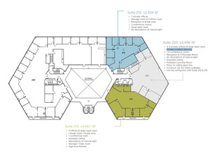 10525 Vista Sorrento Pky, San Diego, CA à louer Plan d’étage- Image 1 de 1