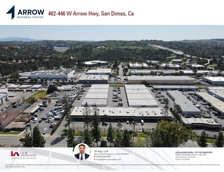 402 W Arrow Hwy, San Dimas, CA for lease - Building Photo - Image 1 of 3