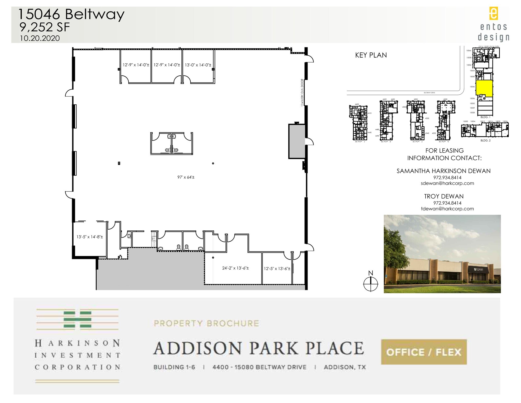 15026-15080 Beltway Dr, Addison, TX à louer Plan de site- Image 1 de 1