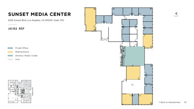 6255 W Sunset Blvd, Los Angeles, CA for lease Floor Plan- Image 1 of 1