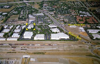 47913-47963 Warm Springs Blvd, Fremont, CA - Aerial map view