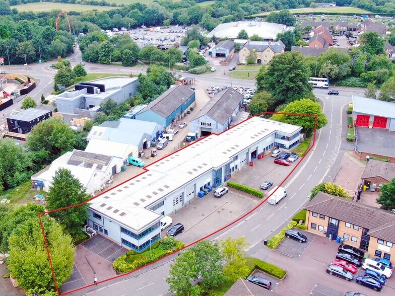 St James Rd, Brackley à vendre - Aérien - Image 2 de 10