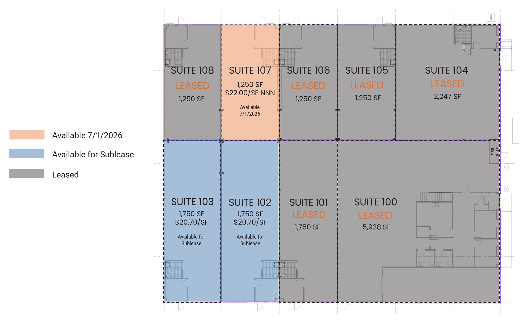 13201 W 43rd Dr, Golden, CO à louer Plan d’étage- Image 1 de 1