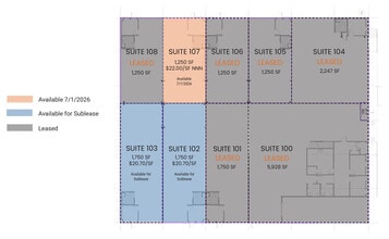 13201 W 43rd Dr, Golden, CO à louer Plan d’étage- Image 1 de 1