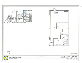 2225 Civic Center Dr, North Las Vegas, NV for lease Site Plan- Image 1 of 1