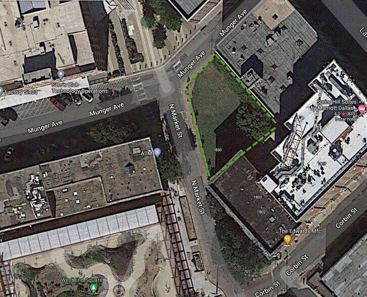 1802 N Market St, Dallas, TX à louer - Photo principale - Image 1 de 1