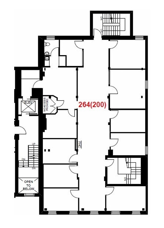 252-264 Adelaide St E, Toronto, ON for lease Floor Plan- Image 1 of 1