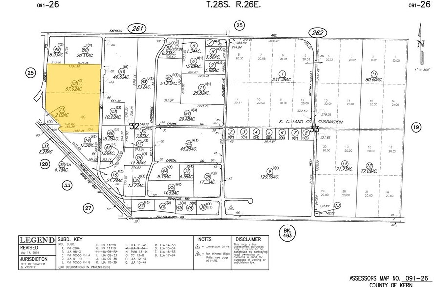 3901 Fanucchi Way, Shafter, CA à vendre - Plan cadastral - Image 1 de 1